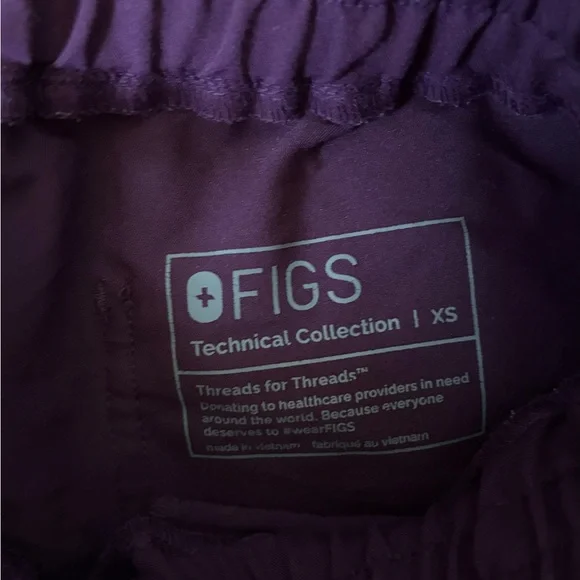 Figs- High-waisted Yola.  XS - Picture 2 of 2